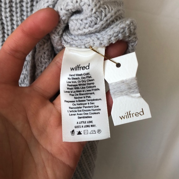 Wilfred Sleeveless Gray Wool Sweater XXS Like New - Picture 8 of 8